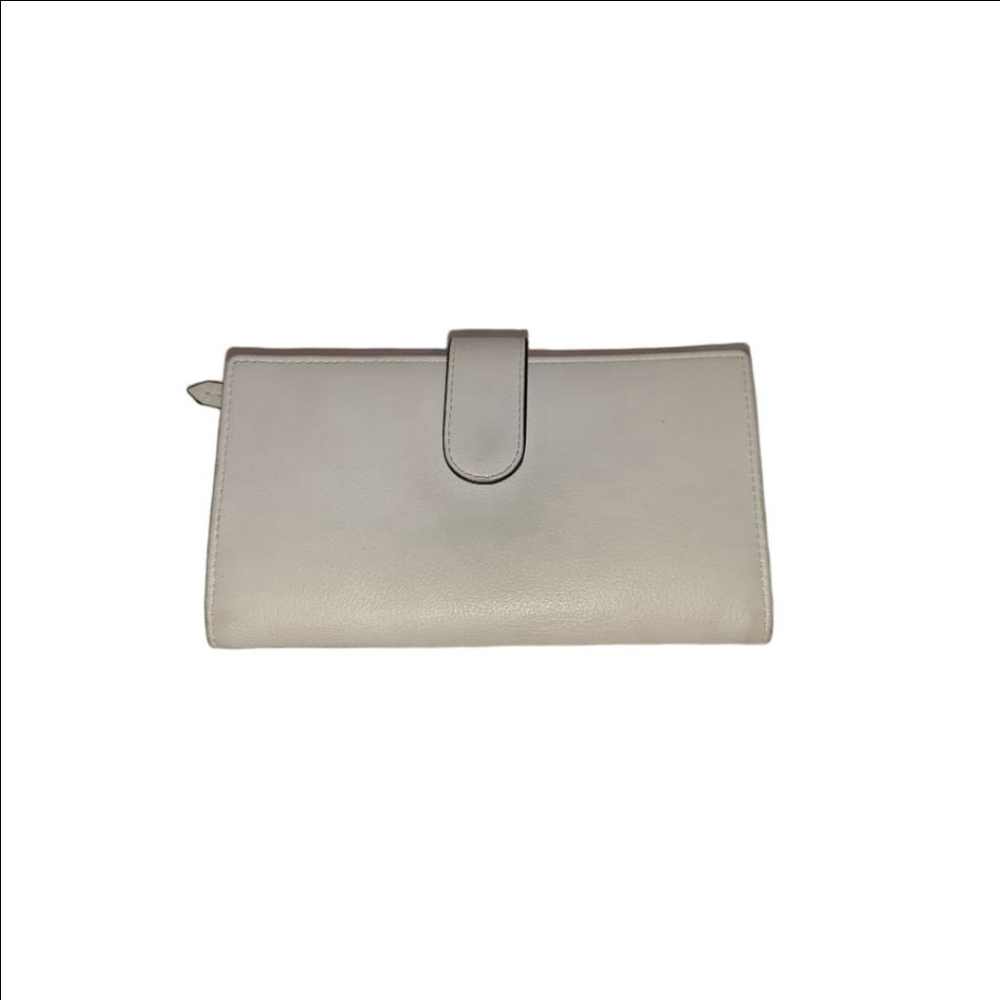Antonio Melani Leather Long Bifold Wallet